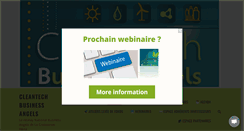 Desktop Screenshot of cleantechbusinessangels.com